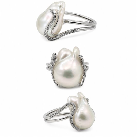 Anillo Coscia Perle Mujer in Oro Perla RNFW232 - RNFW232